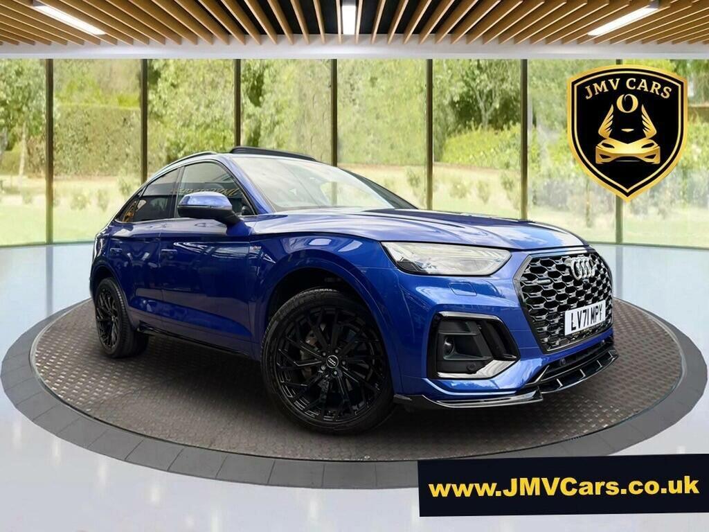 Audi Q5 Suv 2.0 Tfsi 45 S Line Sportback S Tronic Quattro Blue