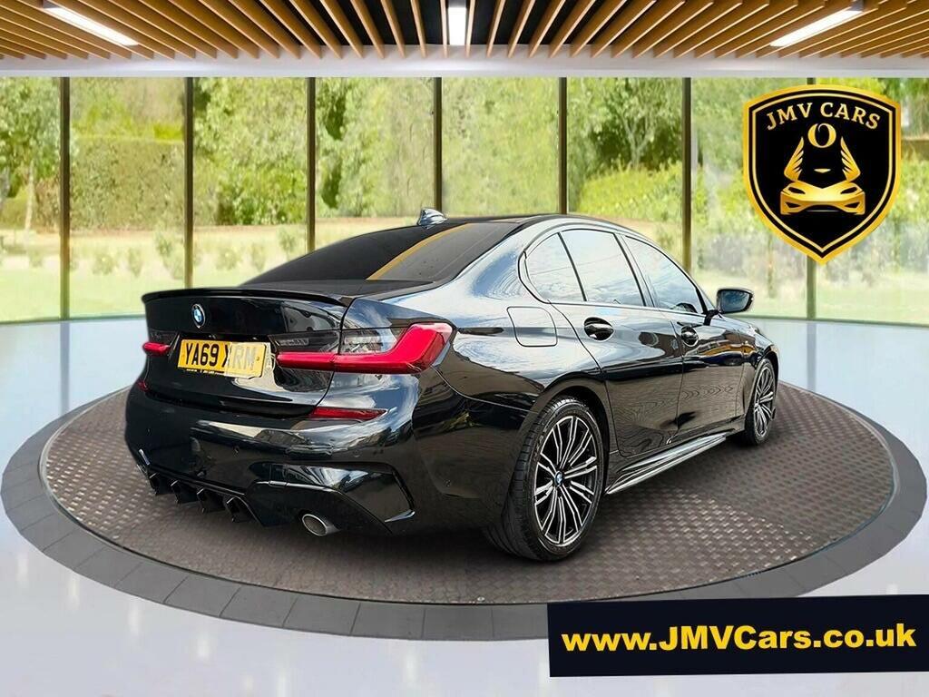 BMW 3 Series Saloon 2.0 318D M Sport Euro 6 Ss 202069 Black #6