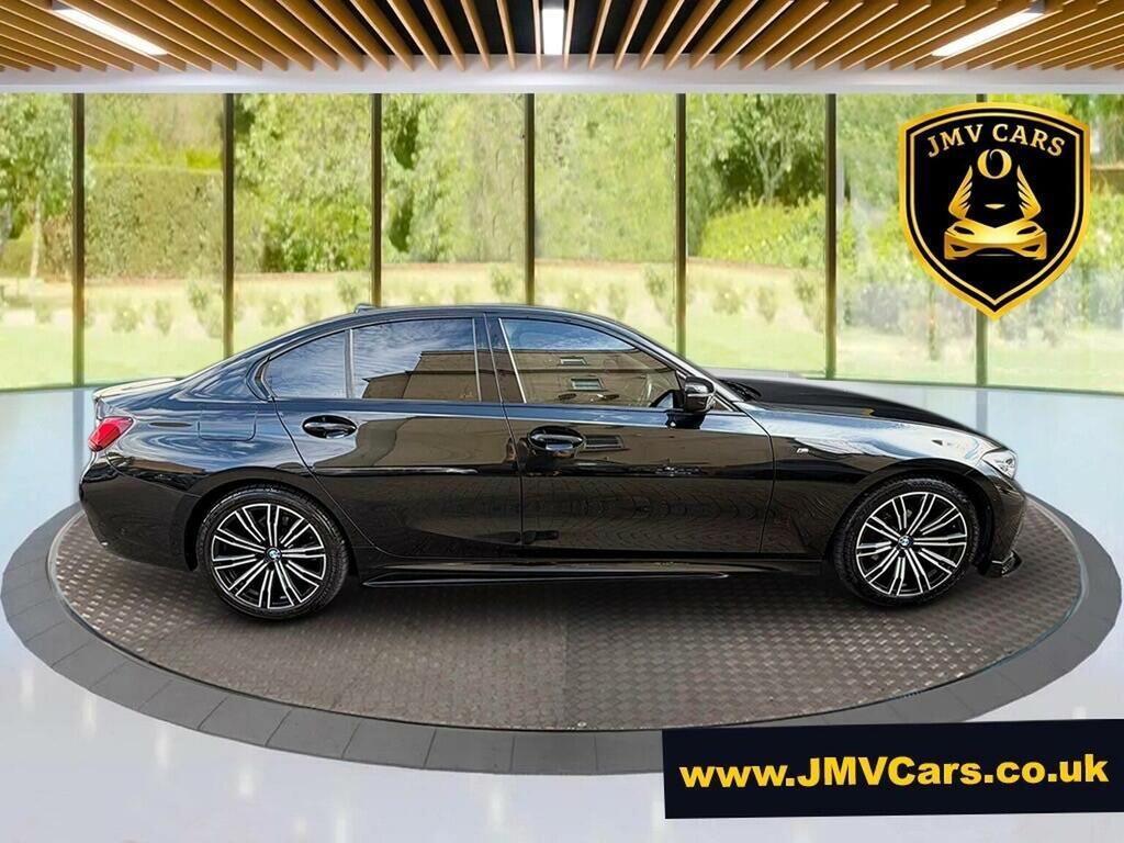 BMW 3 Series Saloon 2.0 318D M Sport Euro 6 Ss 202069 Black #2