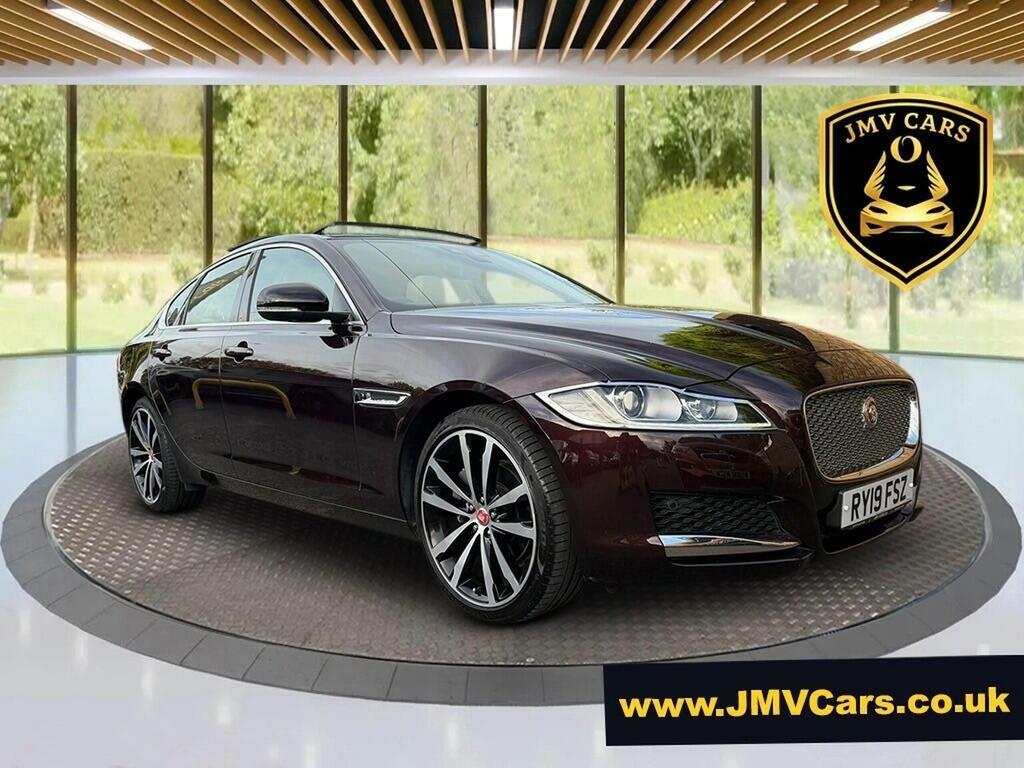 Jaguar XF Saloon 2.0I Portfolio Euro 6 Ss 2019 Red #5
