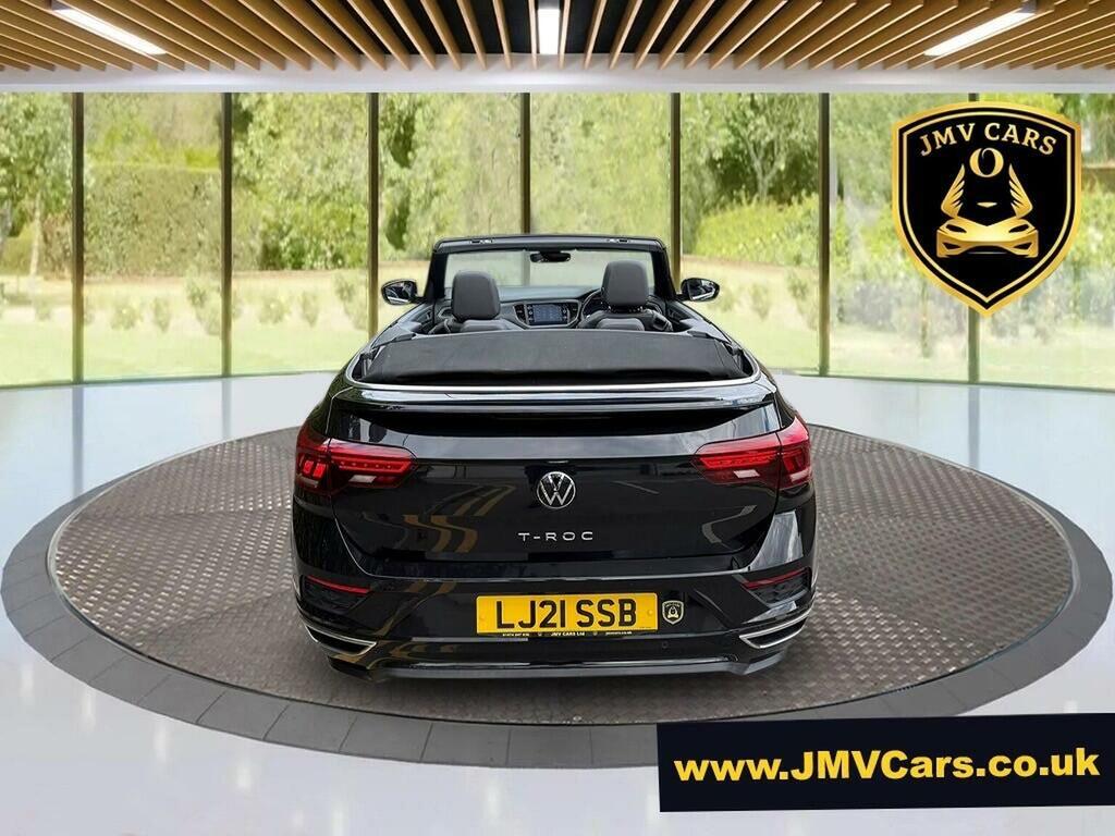 Volkswagen T-Roc 1.5 Tsi Evo R-line Cabriolet Dsg Euro 6 Ss Black #5