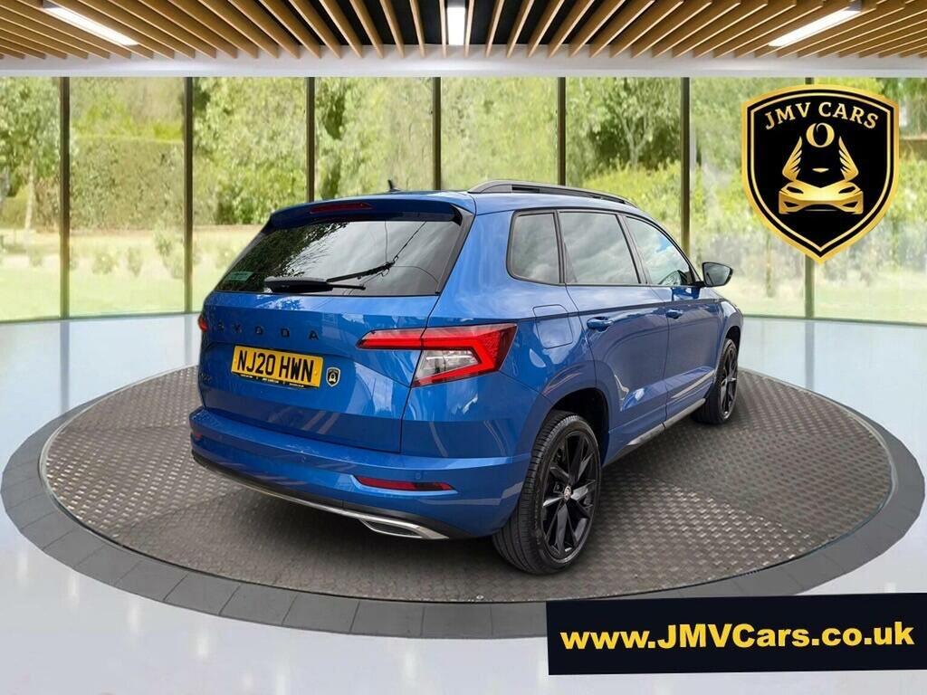 Skoda Karoq 1.5 Tsi Act Sportline Dsg Euro 6 Ss Blue #6