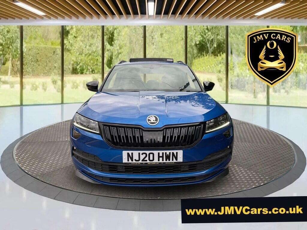 Skoda Karoq 1.5 Tsi Act Sportline Dsg Euro 6 Ss Blue #3