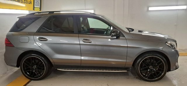 Mercedes-Benz GLE Class 2018 2.1 Gle250d Amg Night Edition Suv Grey #3