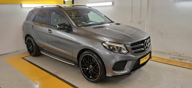Mercedes-Benz GLE Class 2018 2.1 Gle250d Amg Night Edition Suv Grey #2