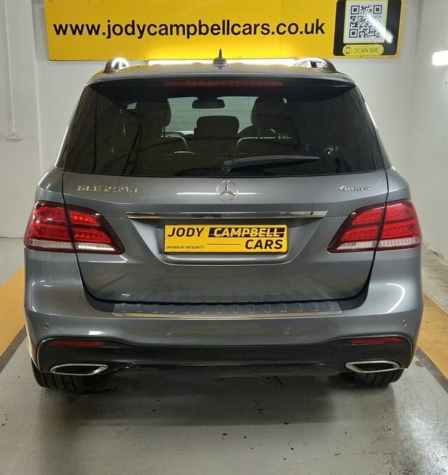 Mercedes-Benz GLE Class 2018 2.1 Gle250d Amg Night Edition Suv Grey #4