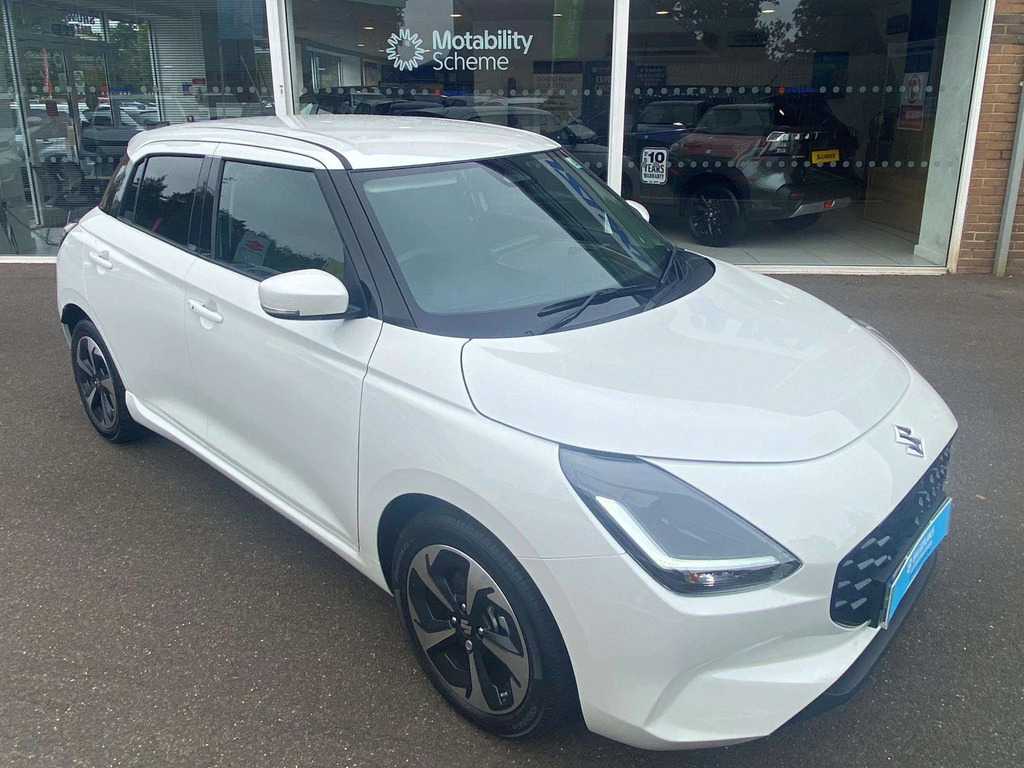 Suzuki Swift Hat 1.2 Mild Hybrid Ultra White