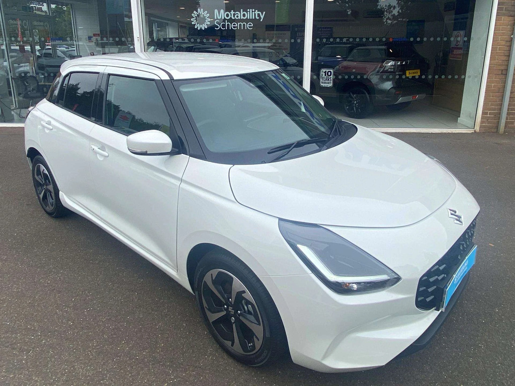 Suzuki Swift Hat 1.2 Mild Hybrid Ultra White