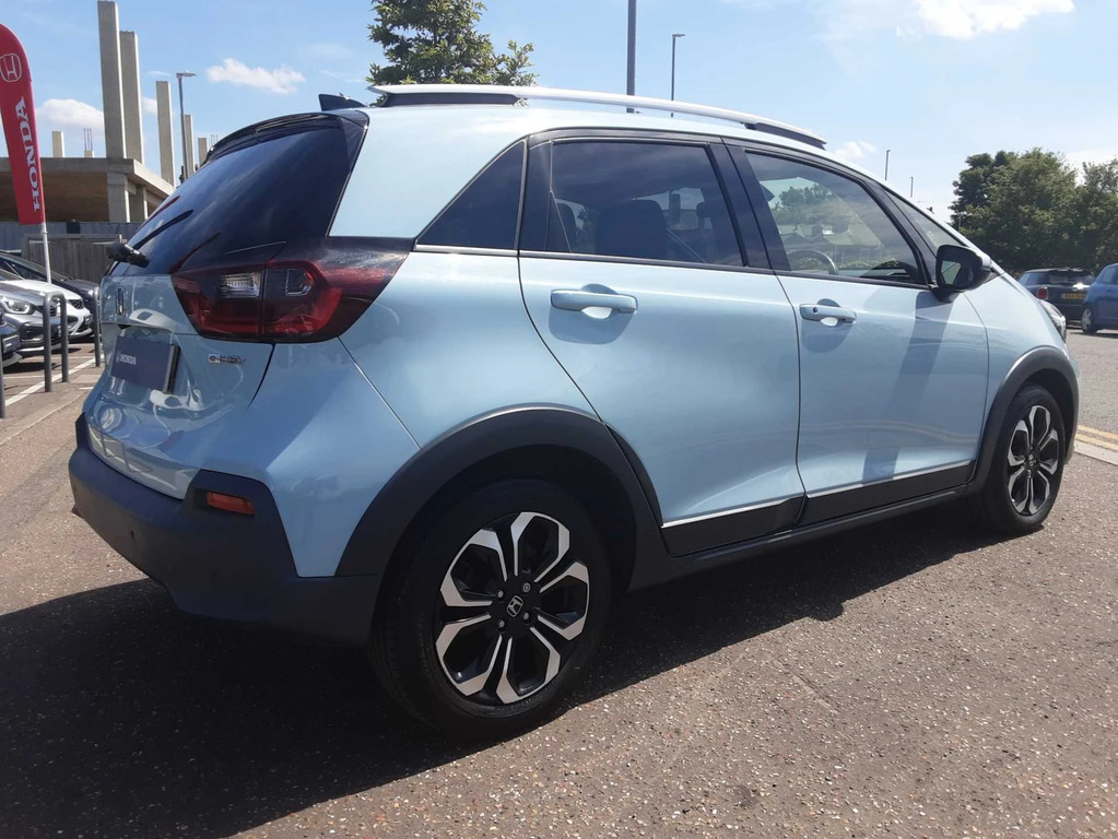 Honda Jazz 1.5 I-mmd Hybrid Crosstar Ex Ecvt Blue #4