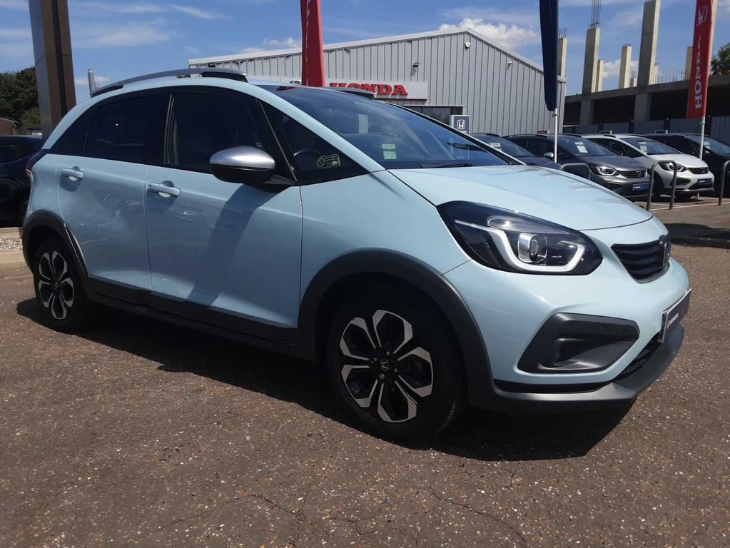 Honda Jazz 1.5 I-mmd Hybrid Crosstar Ex Ecvt Blue #2