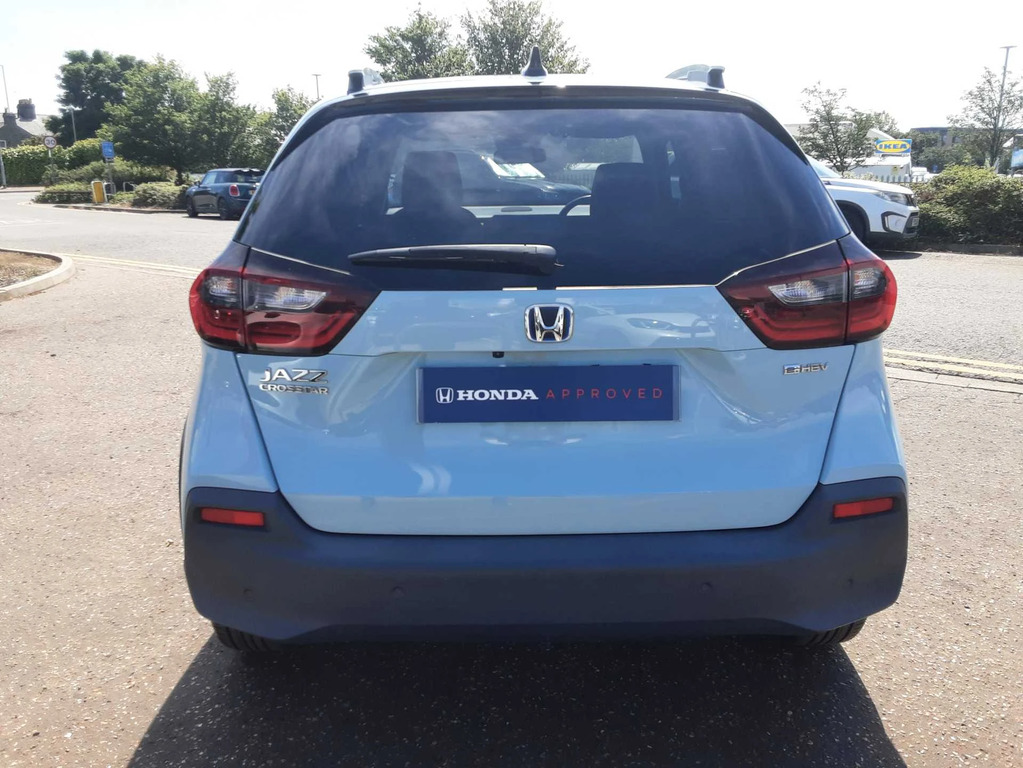 Honda Jazz 1.5 I-mmd Hybrid Crosstar Ex Ecvt Blue #6