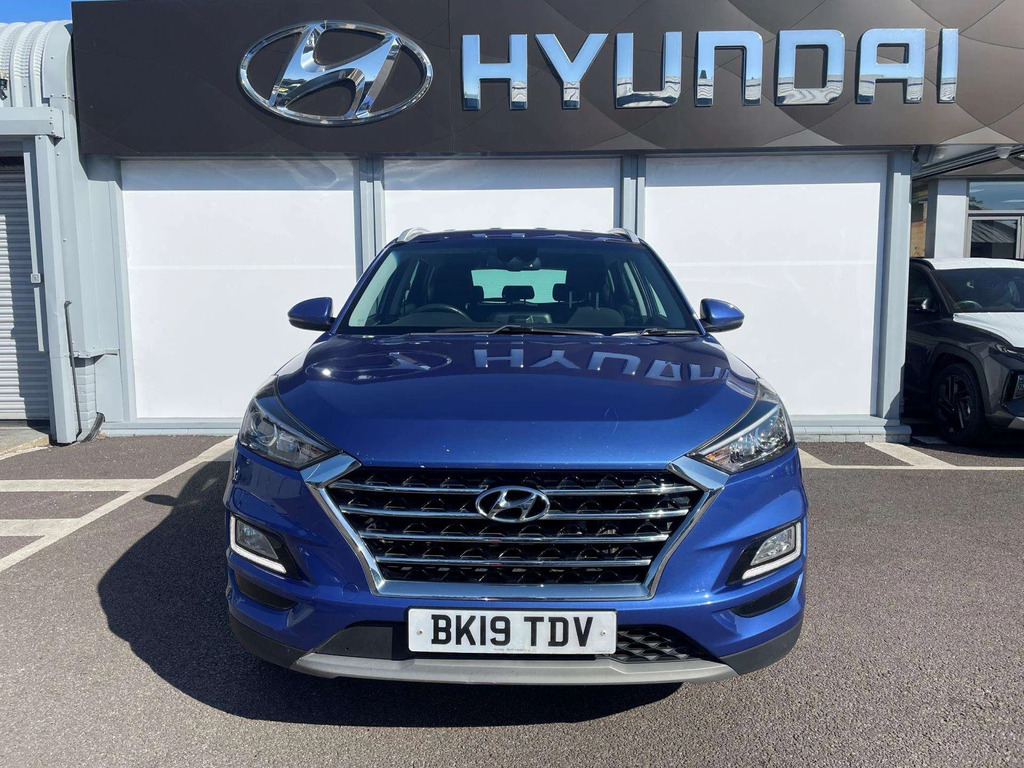 Hyundai Tucson 1.6 Gdi Se Nav 2Wd Blue #4