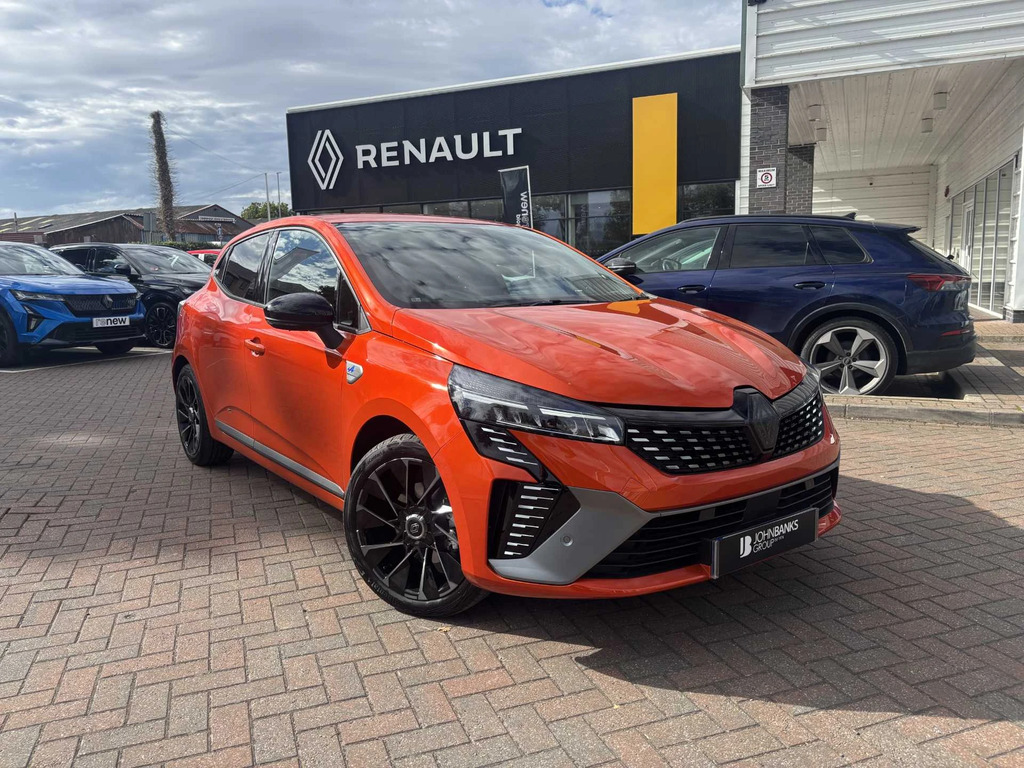 Renault Clio 1.6 E-tech Full Hybrid 145 Esprit Alpine Orange