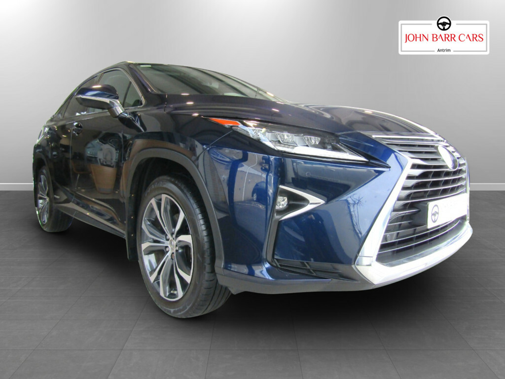 Lexus RX 450H 3.5 Luxury Cvt Blue #6