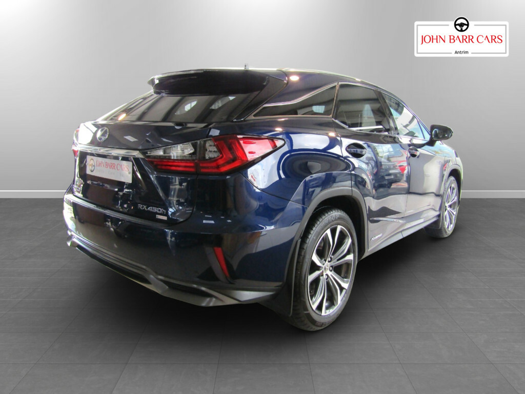 Lexus RX 450H 3.5 Luxury Cvt Blue #4
