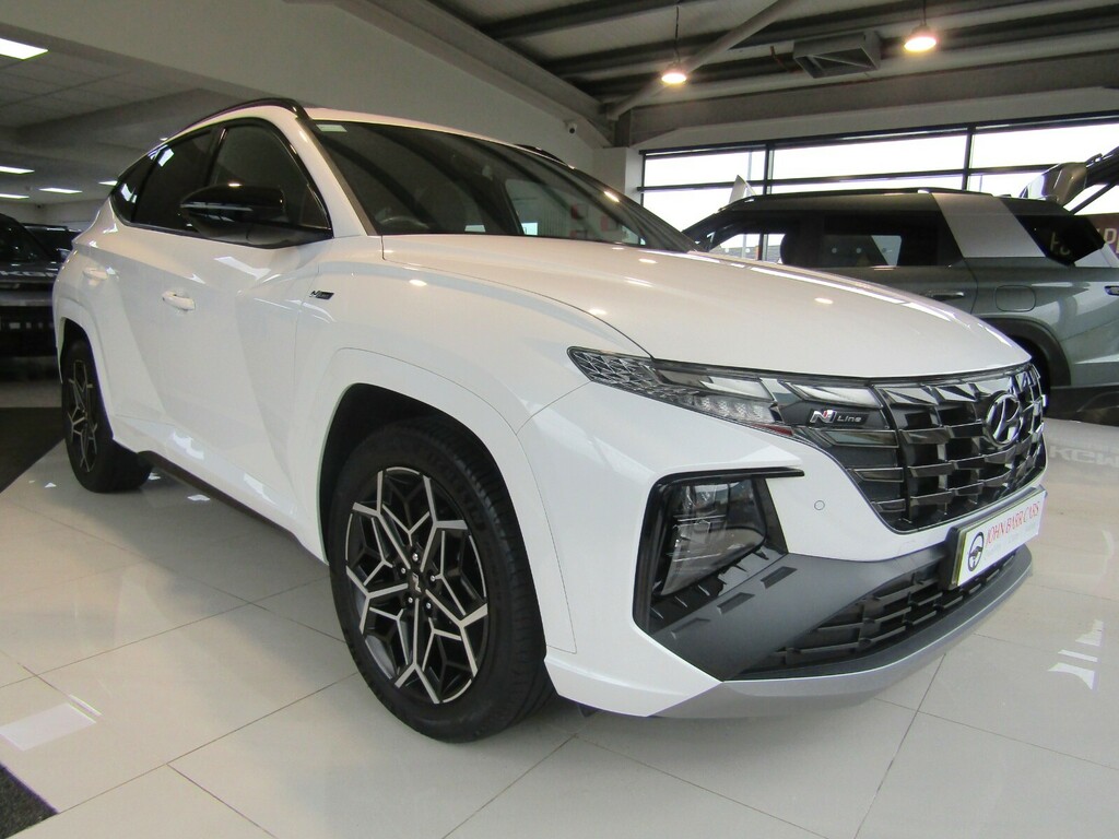 Hyundai Tucson 1.6 Tgdi Hybrid 230 N Line 2Wd White #6