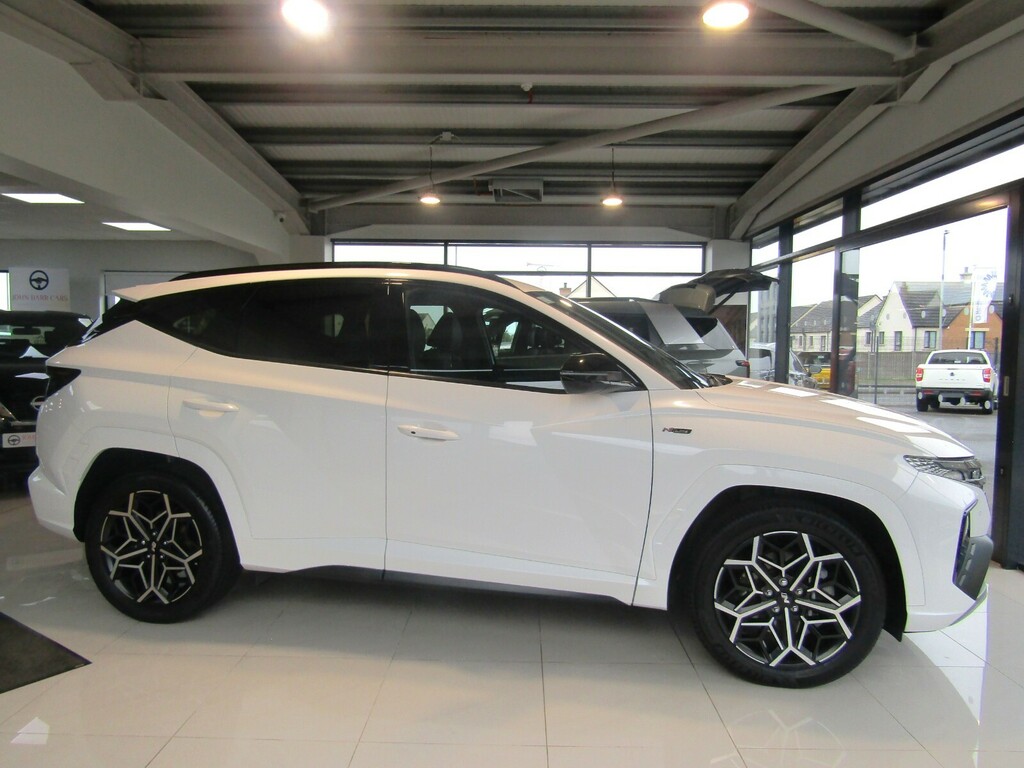 Hyundai Tucson 1.6 Tgdi Hybrid 230 N Line 2Wd White #5