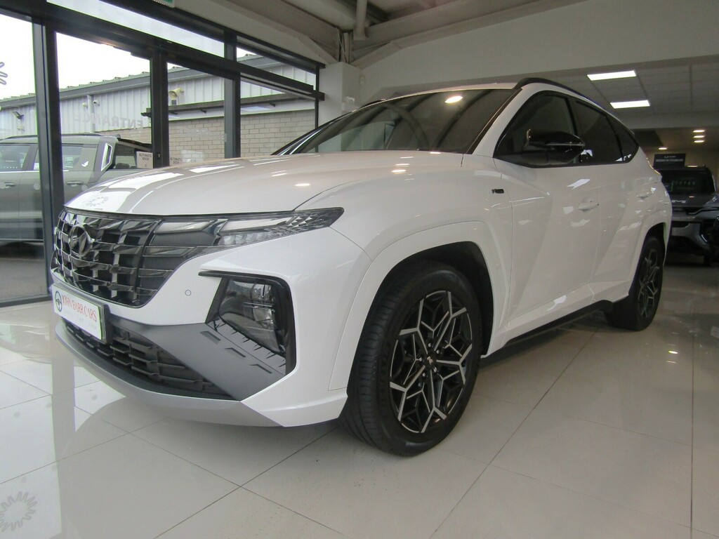 Hyundai Tucson 1.6 Tgdi Hybrid 230 N Line 2Wd White