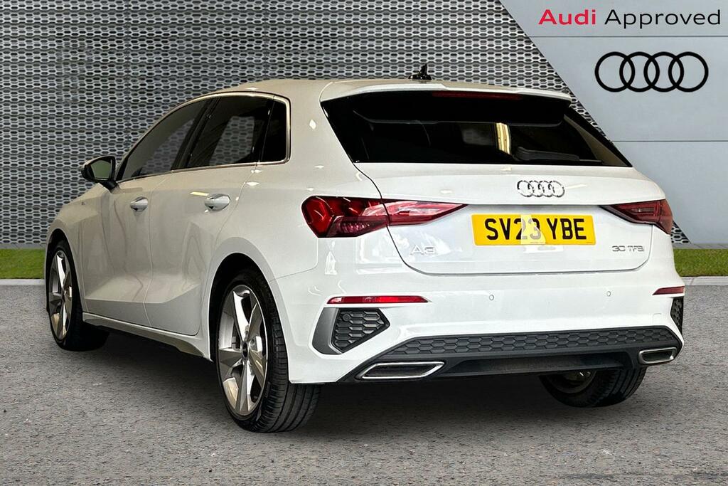 Audi A3 S Line 30 Tfsi 110 Ps 6-Speed SV23YBE White #6