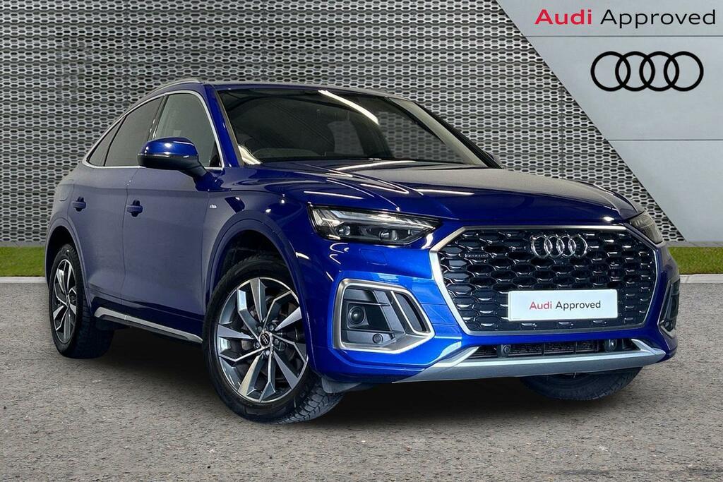 Audi Q5 S Line 40 Tdi Quattro 204 Ps S Tronic Blue