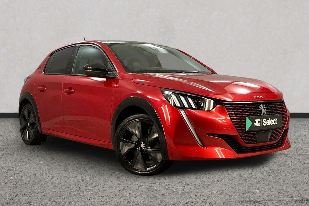 Peugeot e-208 100Kw Gt 50Kwh Red