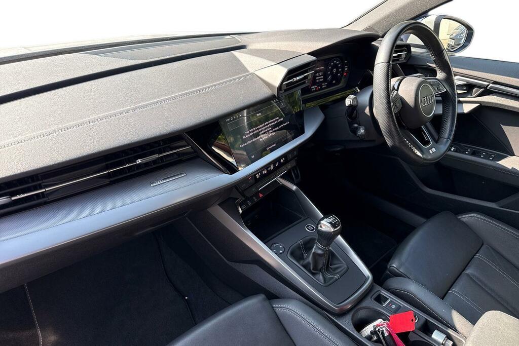 Audi A3 1.5 Tfsi 35 S Line Sportback Eur White #6