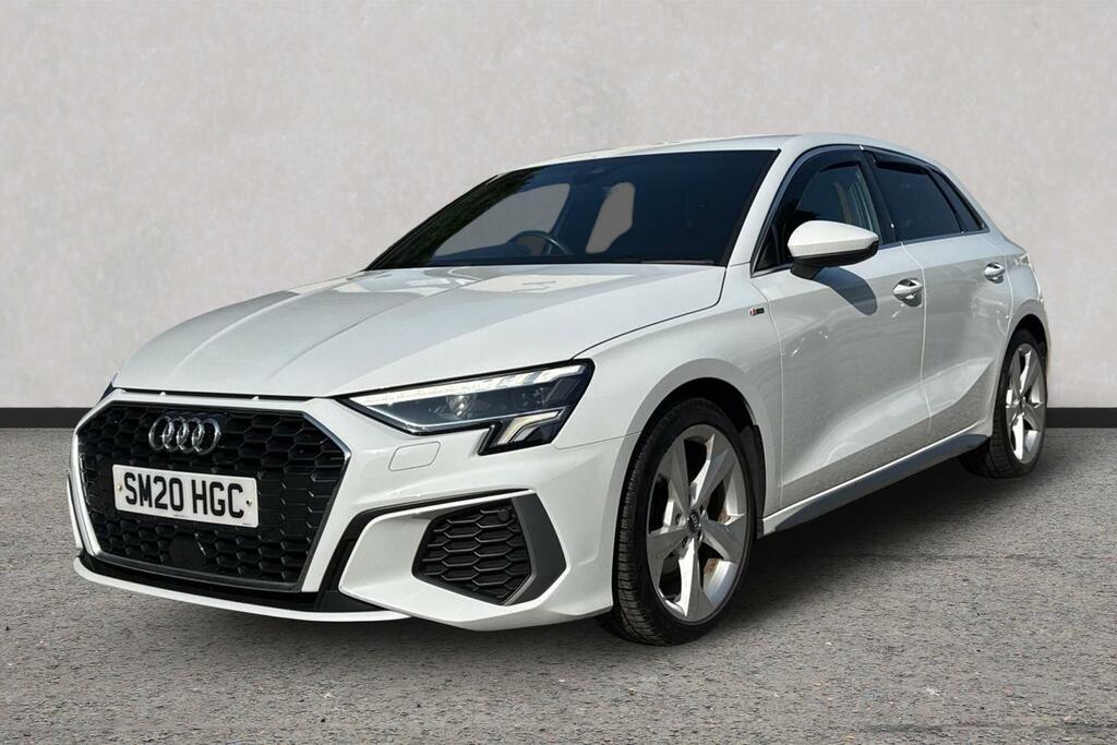 Audi A3 1.5 Tfsi 35 S Line Sportback Eur White #3