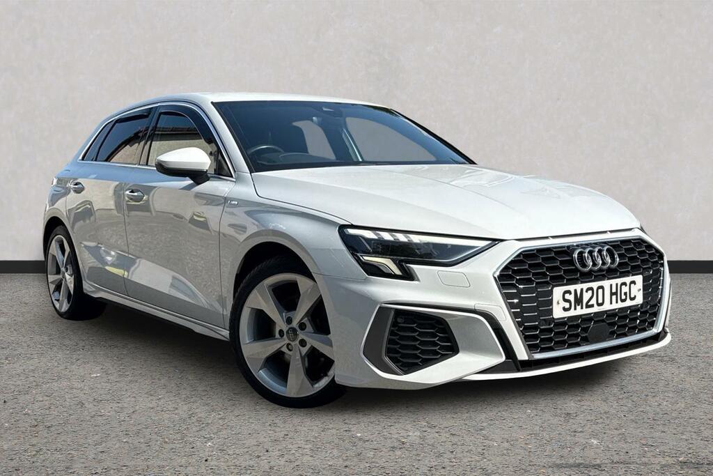Audi A3 1.5 Tfsi 35 S Line Sportback Eur White