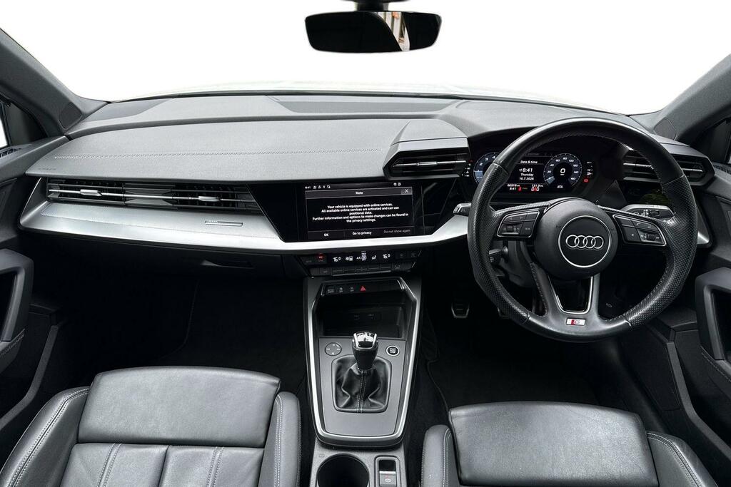 Audi A3 1.5 Tfsi 35 S Line Sportback Eur White #5