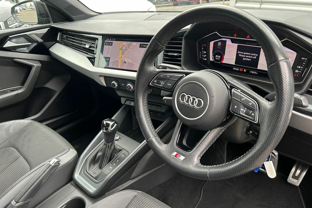 Audi A1 S Line 25 Tfsi 95 Ps S Tronic GJ70YTK Black #6