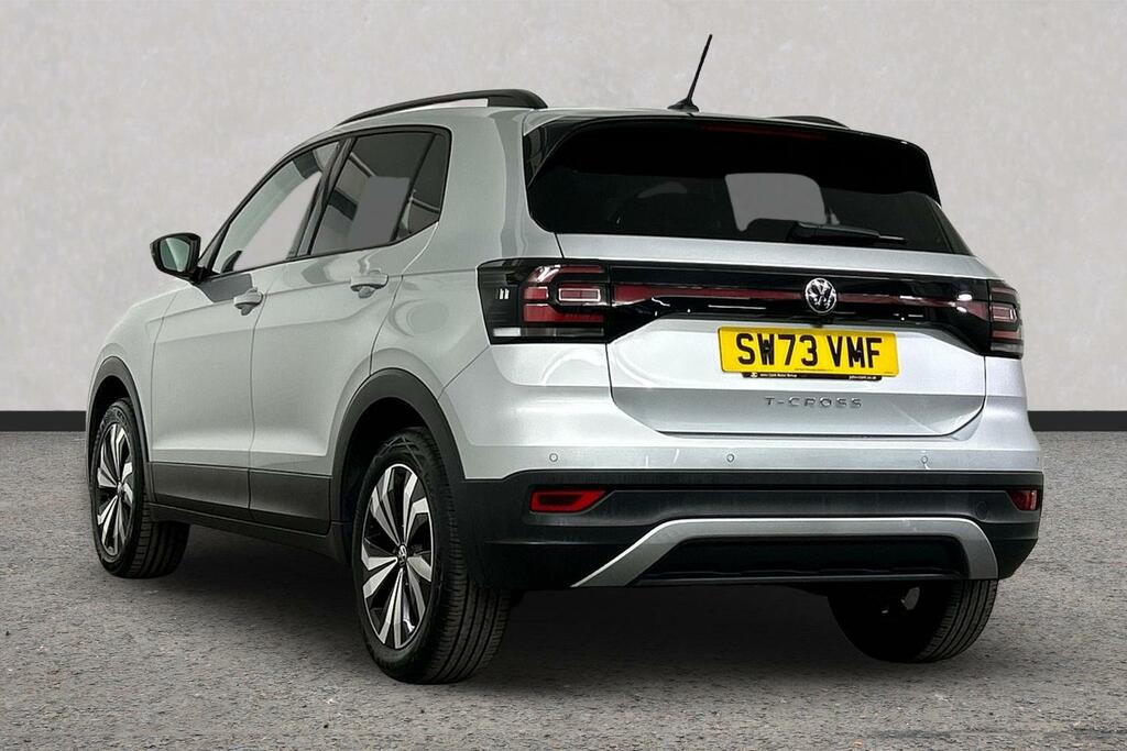 Volkswagen T-Cross 1.0 Tsi 110 Black Edition Dsg Silver #3