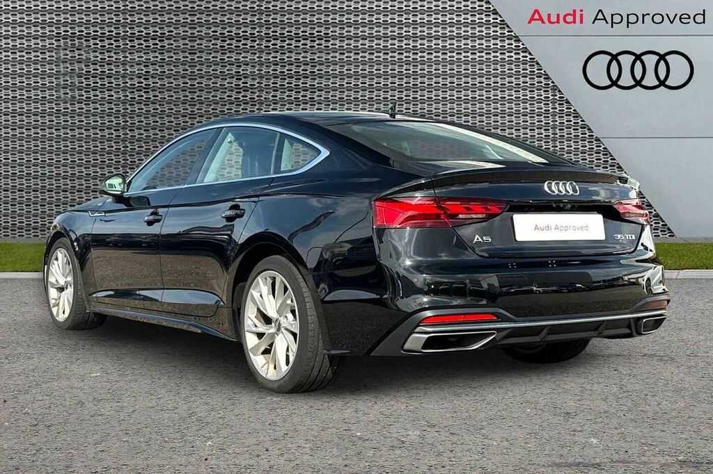 Audi A5 Sport 35 Tdi 163 Ps S Tronic Black #3