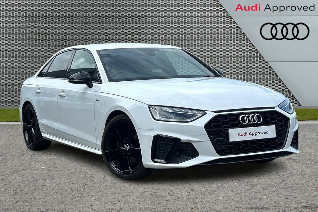 Audi A4 Black Edition 35 Tfsi 150 Ps 6-Speed White