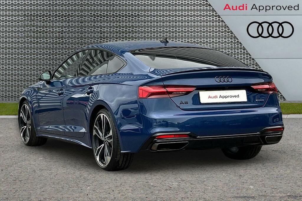 Audi A5 Black Edition 40 Tdi Quattro 204 Ps S Tronic Blue #3