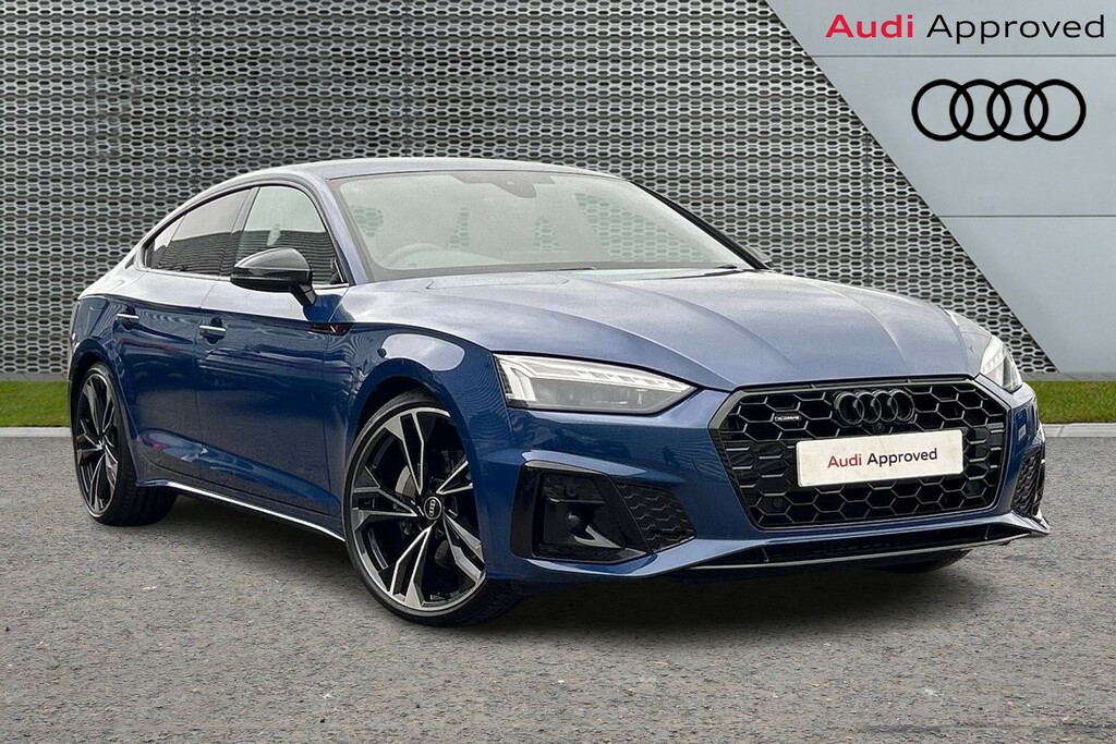 Audi A5 Black Edition 40 Tdi Quattro 204 Ps S Tronic Blue