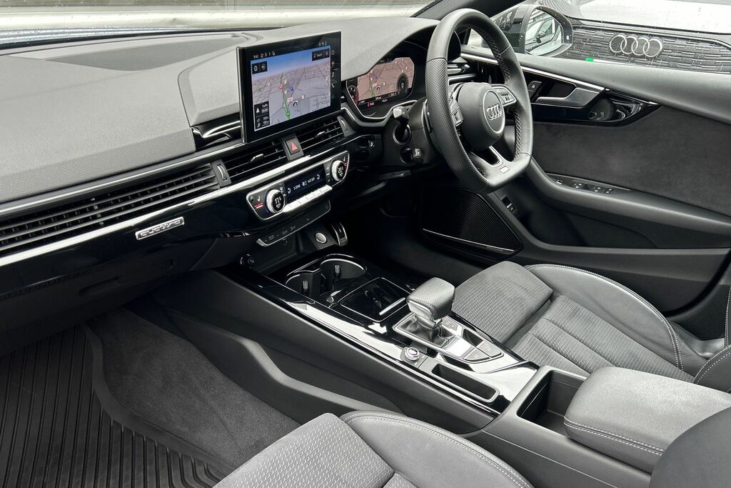 Audi A5 Black Edition 40 Tdi Quattro 204 Ps S Tronic Blue #2