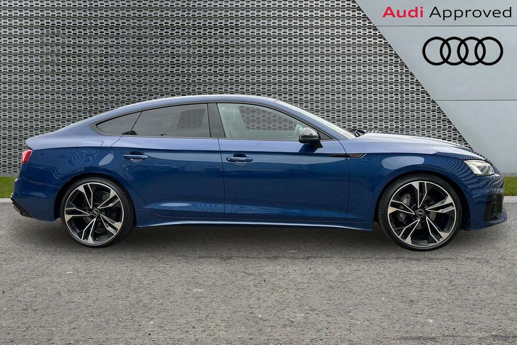 Audi A5 Black Edition 40 Tdi Quattro 204 Ps S Tronic Blue #4
