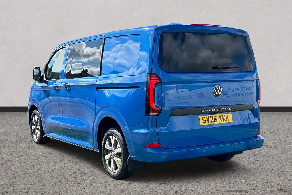 Volkswagen E-Transporter 160Kw 65Kwh Commerce Pro Kombi Van 5 Plus Blue #3