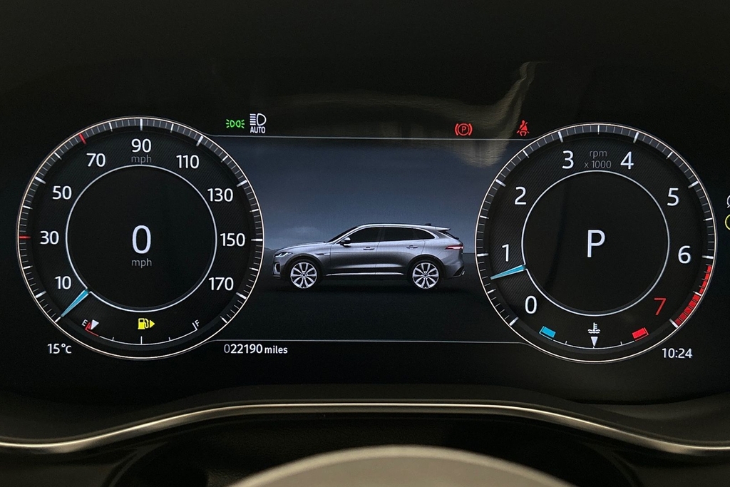 Jaguar F-Pace R-dynamic Se Black Grey #16