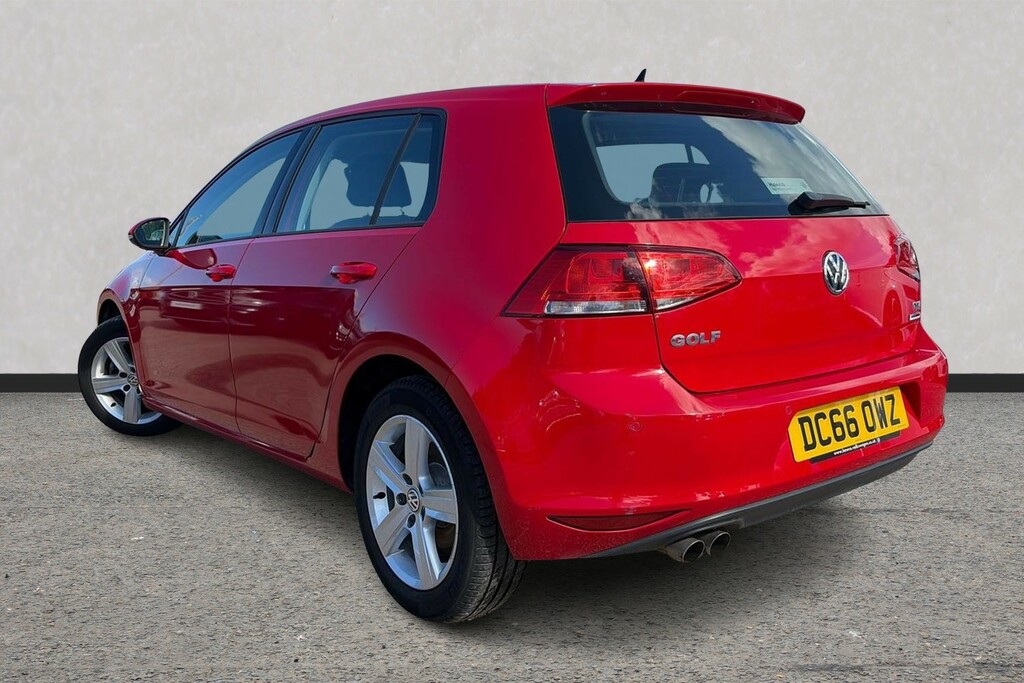 Volkswagen Golf 1.4 Tsi 125 Match Edition Red #3