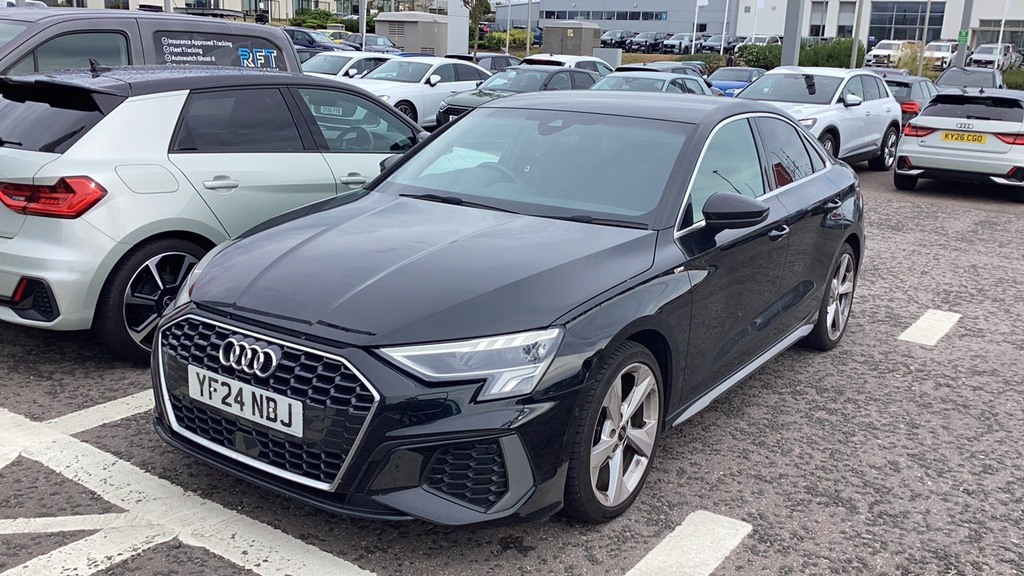 Audi A3 S Line 35 Tfsi 150 Ps 6-Speed Black