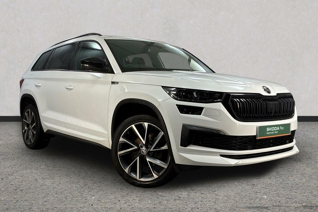 Skoda Kodiaq 1.5 Tsi Sport Line Dsg 7 Seat White