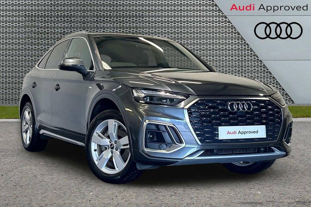 Audi Q5 S Line 40 Tdi Quattro 204 Ps S Tronic Grey