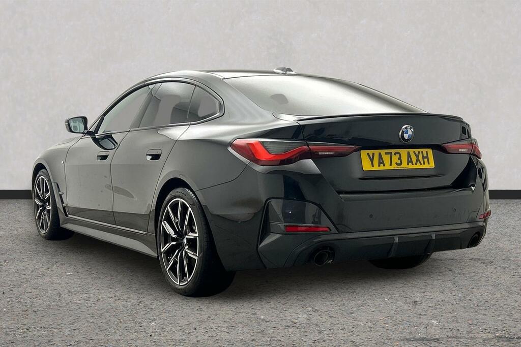 BMW 4 Series Gran Coupe 420I M Sport Gran Coupe Black #2