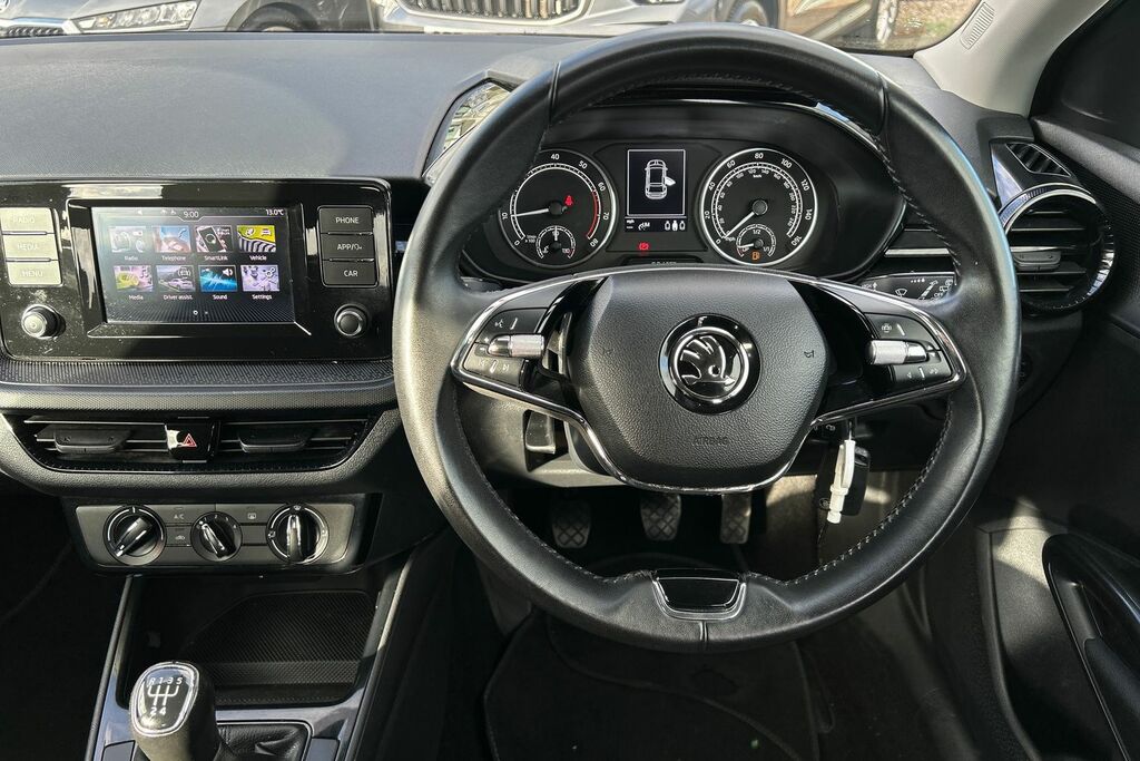Skoda Fabia Hatchback Orange #13
