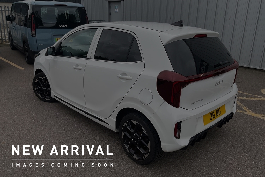 Kia Picanto 1.0 Gt-line Hatchback Euro 6 S White #3