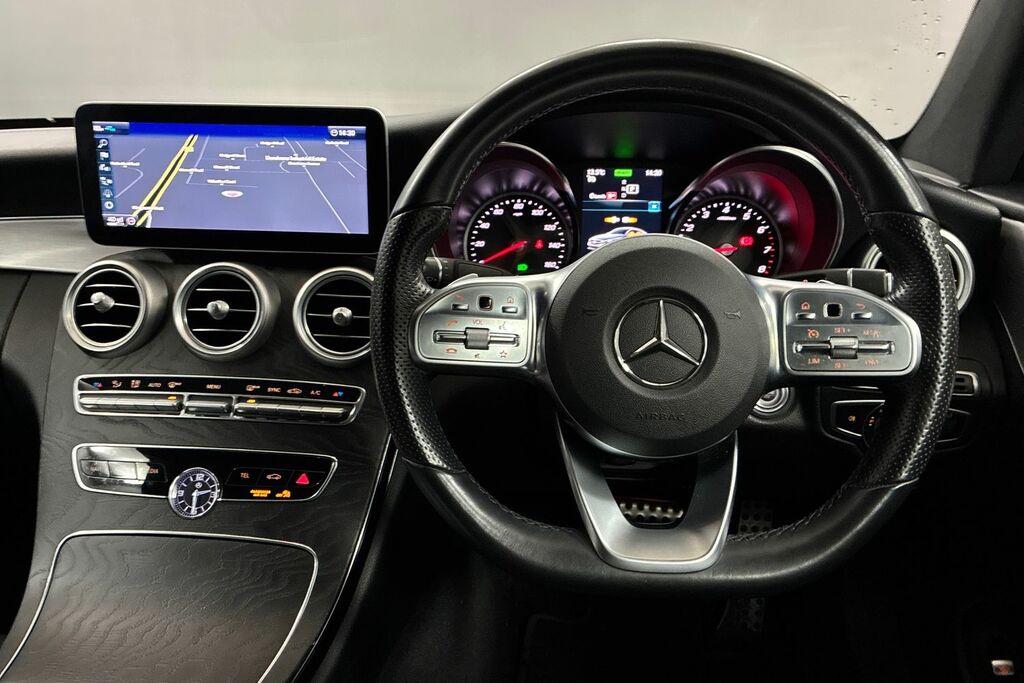 Mercedes-Benz C Class White #13