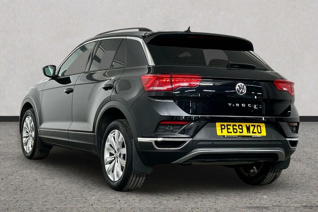 Volkswagen T-Roc 1.5 Tsi Evo Se Dsg Black #3