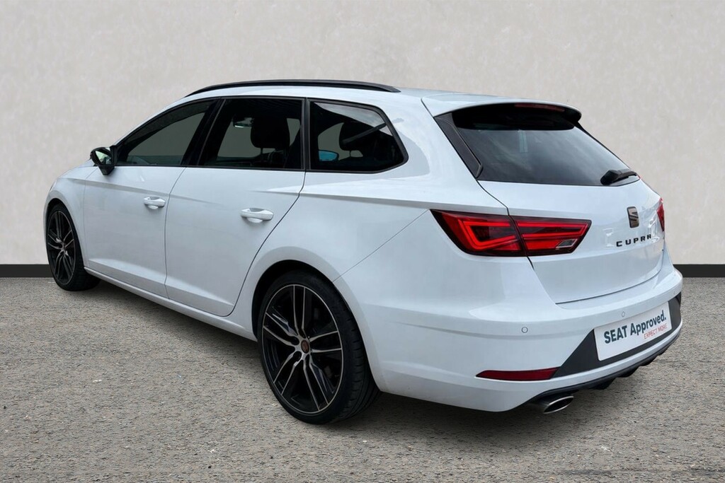Seat Leon 2.0 Tsi Cupra 300 Ez Dsg 4Drive White #3