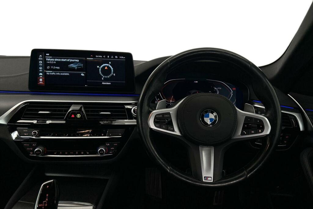 BMW 5 Series 520D M Sport Touring Grey #5